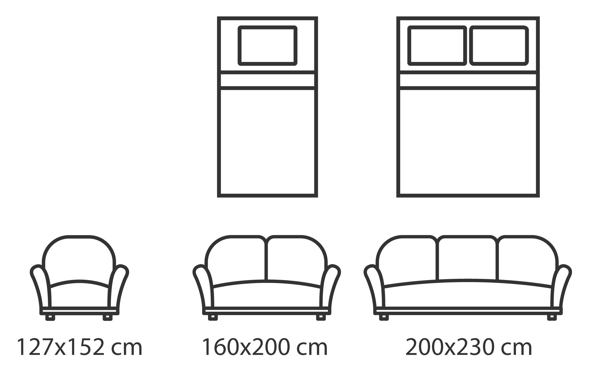 Coperta Plaid in Pile Sherpa Invernale Tinta unita 440 Gr/Mq Grigio - Singolo 160x200
