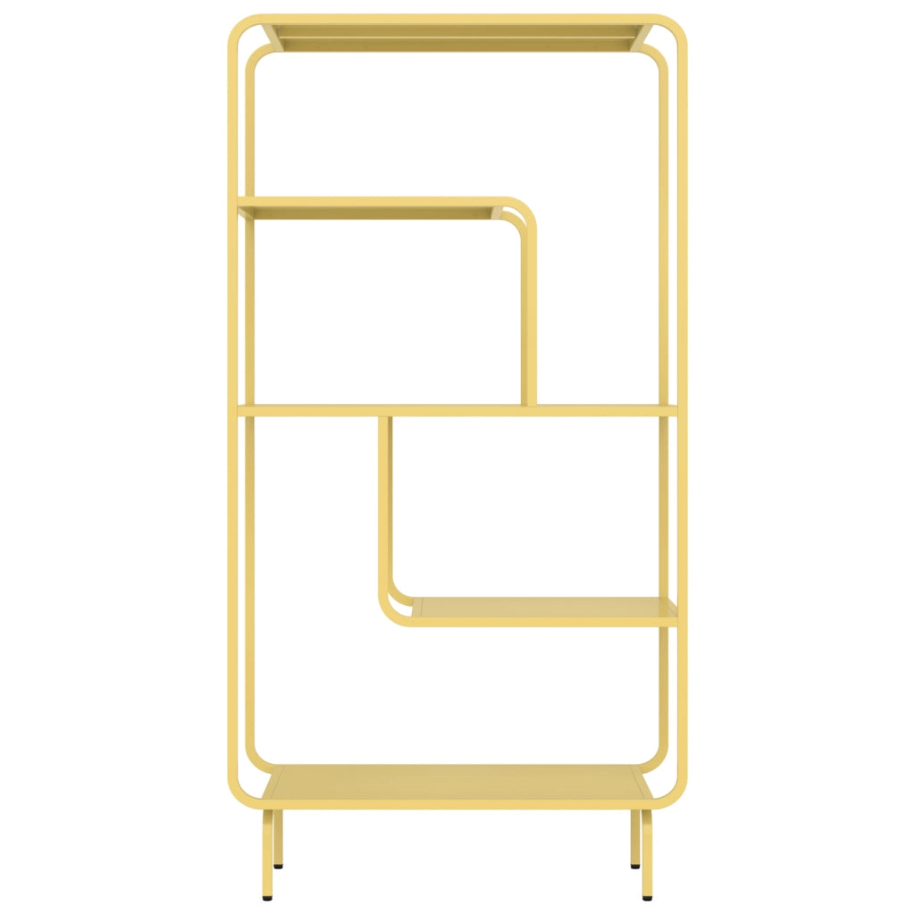 Console design in metallo giallo CAPUCINE