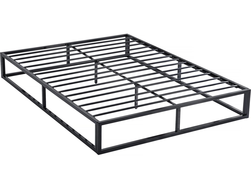 Struttura letto in metallo 140 x 190 - Nero
