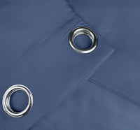 Tenda Semioscurante 140 x 290 Cm Moderne Con Occhielli  Zucchero - 2 Tende