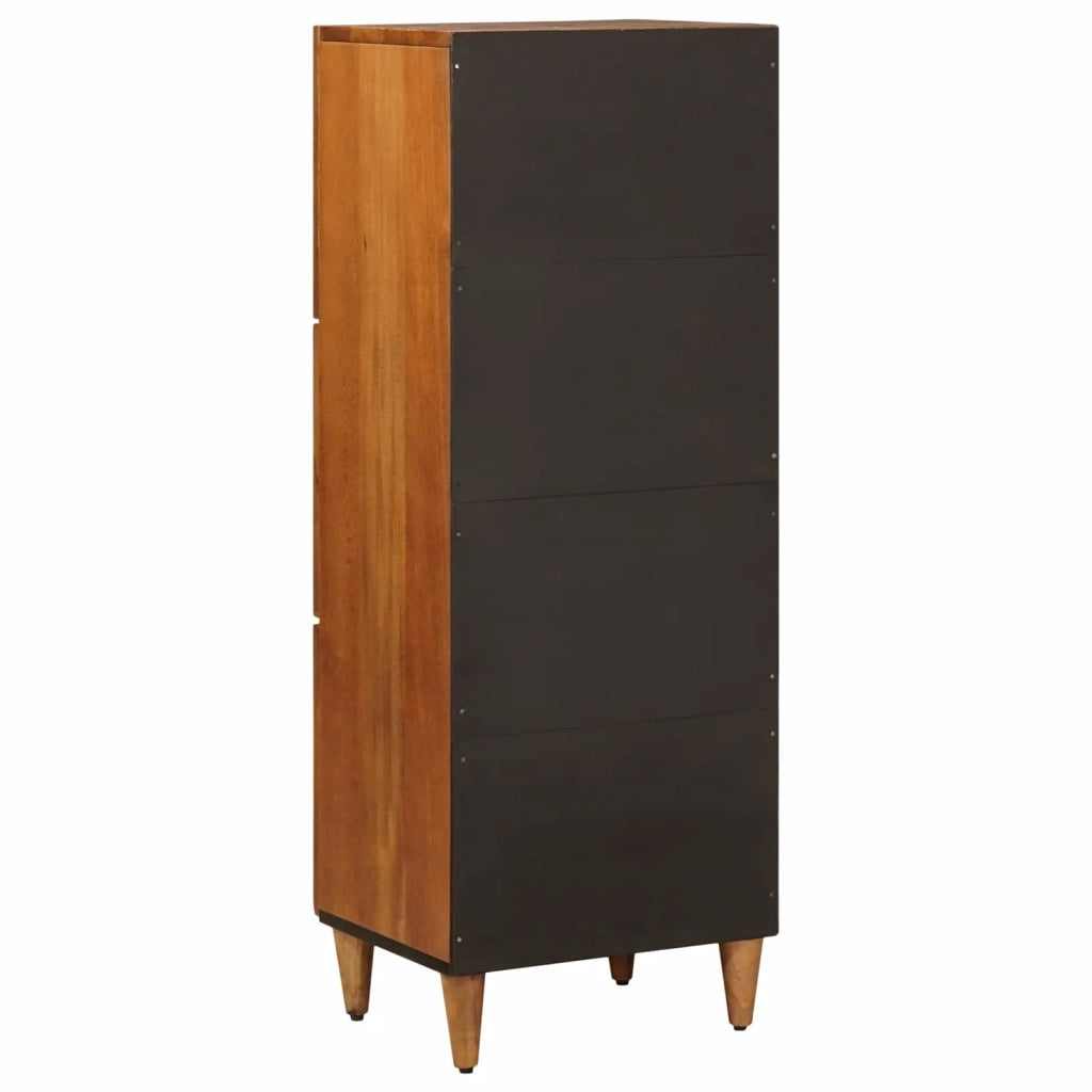Credenza Noce 40 x 33 x 110 cm Legno di mango massello 4018253