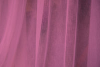 Coppia Tendine Tende 60 x 150 Cm Finestra Semi Oscuranti A Tinta Unita Leggera Cucina Camera Cameretta 2 Pannelli Lilla