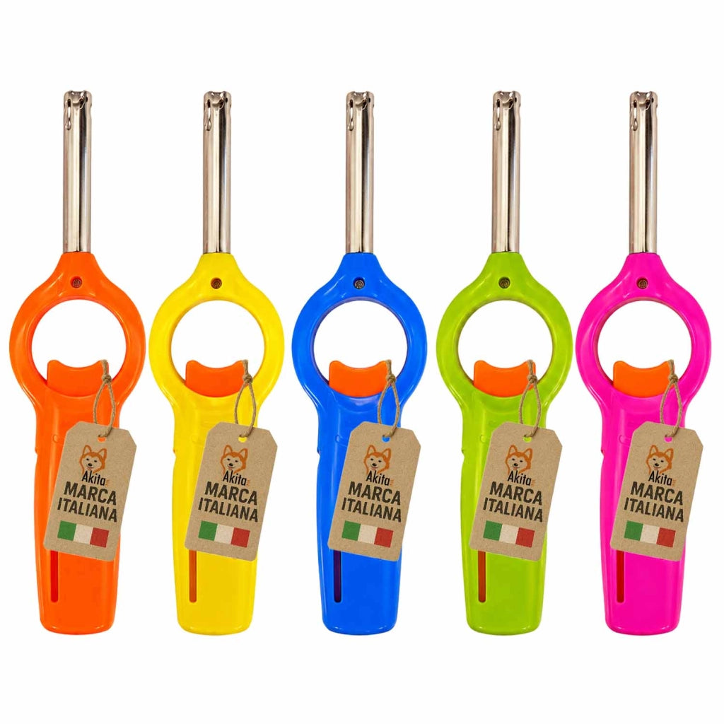 Akitaink 5 Accendigas Ricaricabili Presa Ergonomica