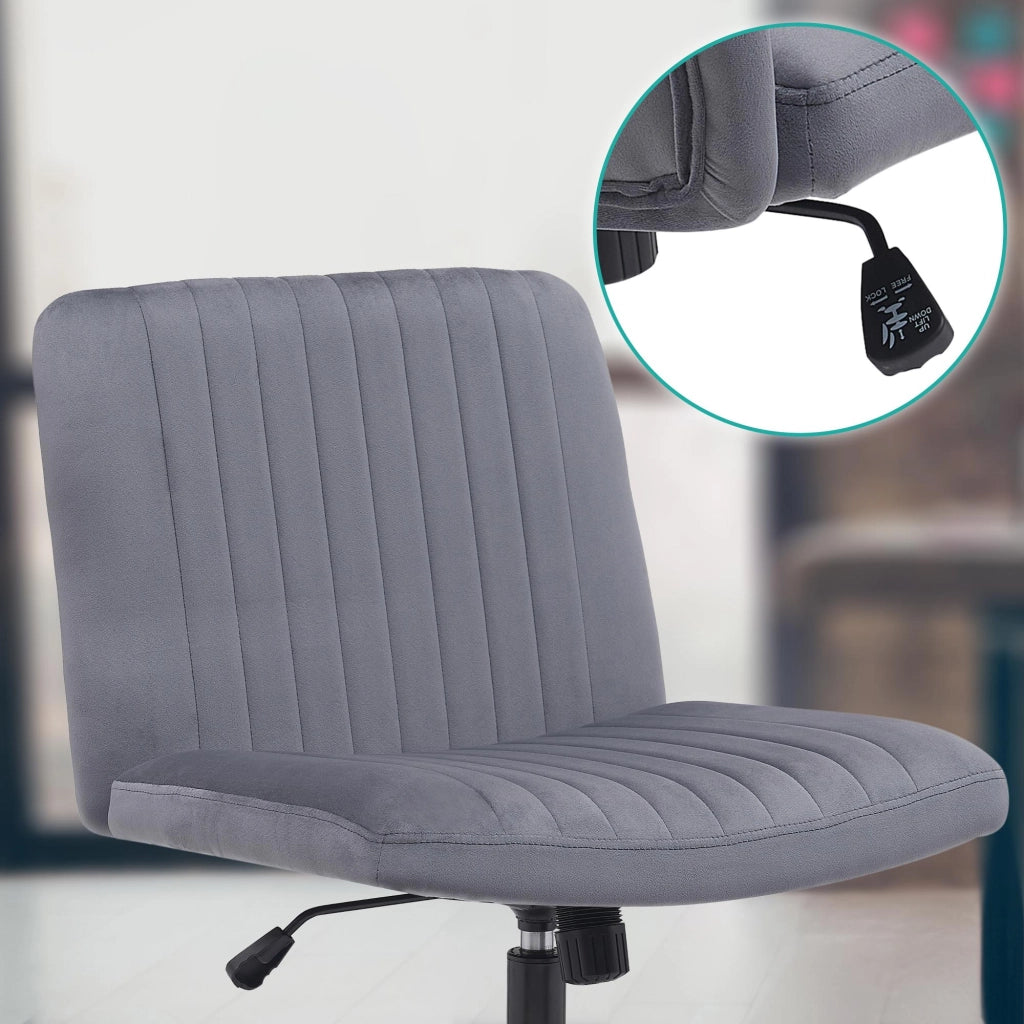 Bürostuhl Kingman Samt 4