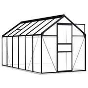 Serra con Telaio Base in Alluminio Antracite 7,03 mÂ² cod mxl 52268