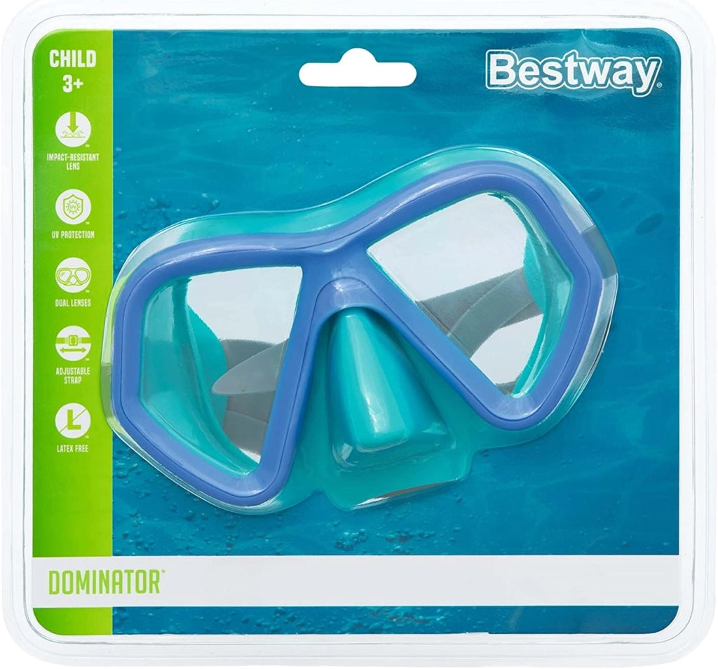 MASCHERA SUBACQUEA BESTWAY 3+ GIALLA O BLU