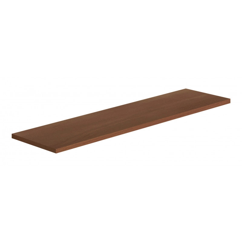 Mensola da Muro, Scaffale Legno, Mensola da Parete, Ciliegio, 76x20x1,8 cm - Smart