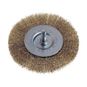 POGGI 470.00 SPAZZOLA CIRCOL ACCIAIO G6 D  75 MM