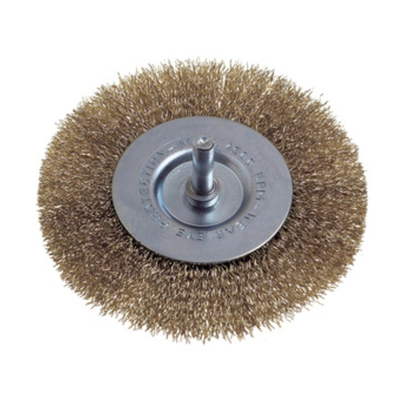 POGGI 470.00 SPAZZOLA CIRCOL ACCIAIO G6 D  75 MM
