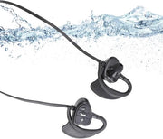 Cuffie in-ore in acqua con lettore MP3 wireless - Ideali per nuoto, sport e corsa - Nero