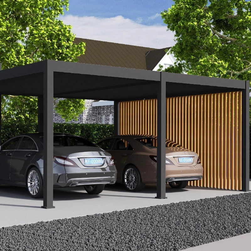 Carport OmbrÃ©a (2 veicoli) - 6x5M
