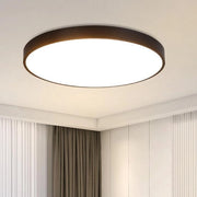 Lampada da soffitto per bagno - Lampada da soffitto LED per bagno 17w Nero Caldo Bianco IP44 Rond Per cucina Per soggiorno