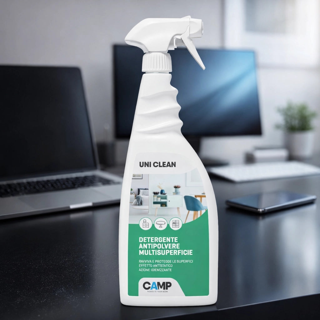 Uni clean 750 ml detergente antipolvere antistatico multi superficie
