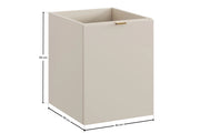 Mobile sotto piano 40 cm con cesto portabiancheria Dalia Cashmere 40 x 50 x 46 cm