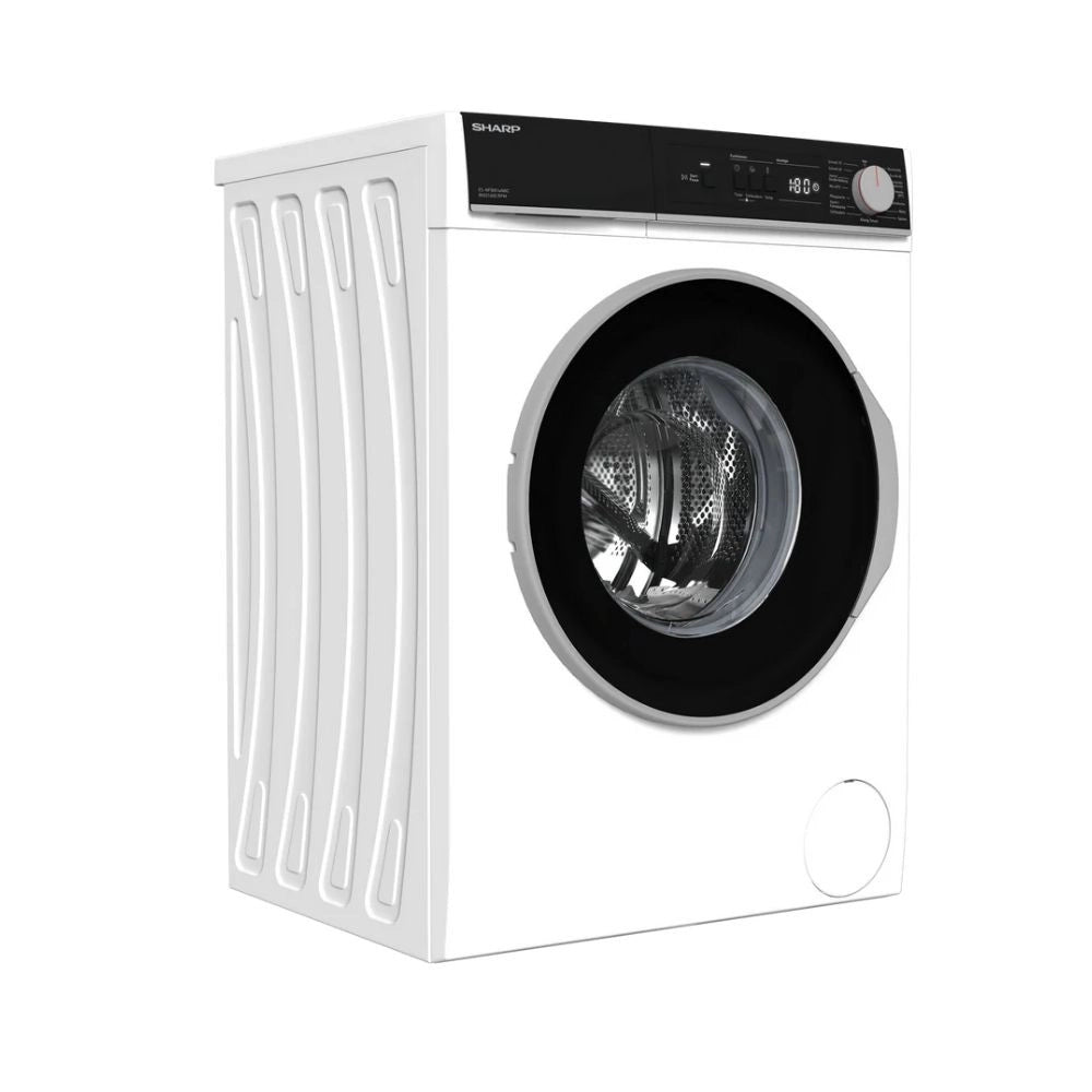 Lavatrice Sharp ESNFA714BW1NA libera installazione 7 kg 1400 giri motore inverter classe A