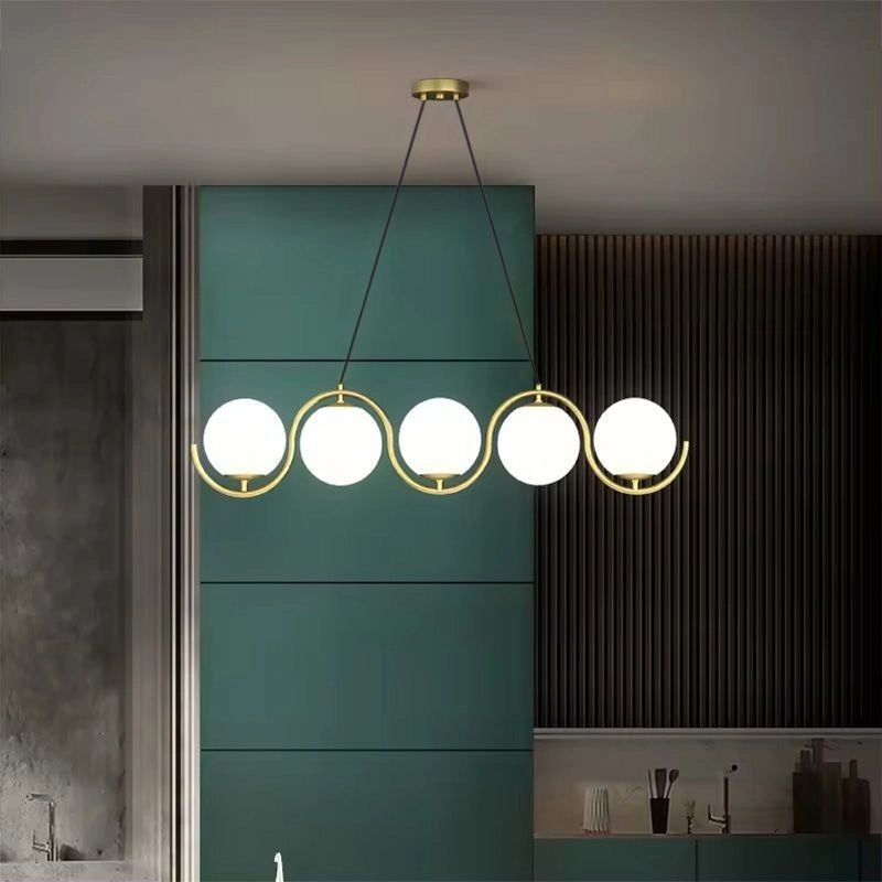 Lampada Da Soffitto APP1440-5CP Gold