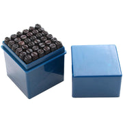 Trade Shop - Punzoni Alfanumerici Per Marcatura Lettere + Numeri + Simboli & 36 Pezzi Da 6mm -
