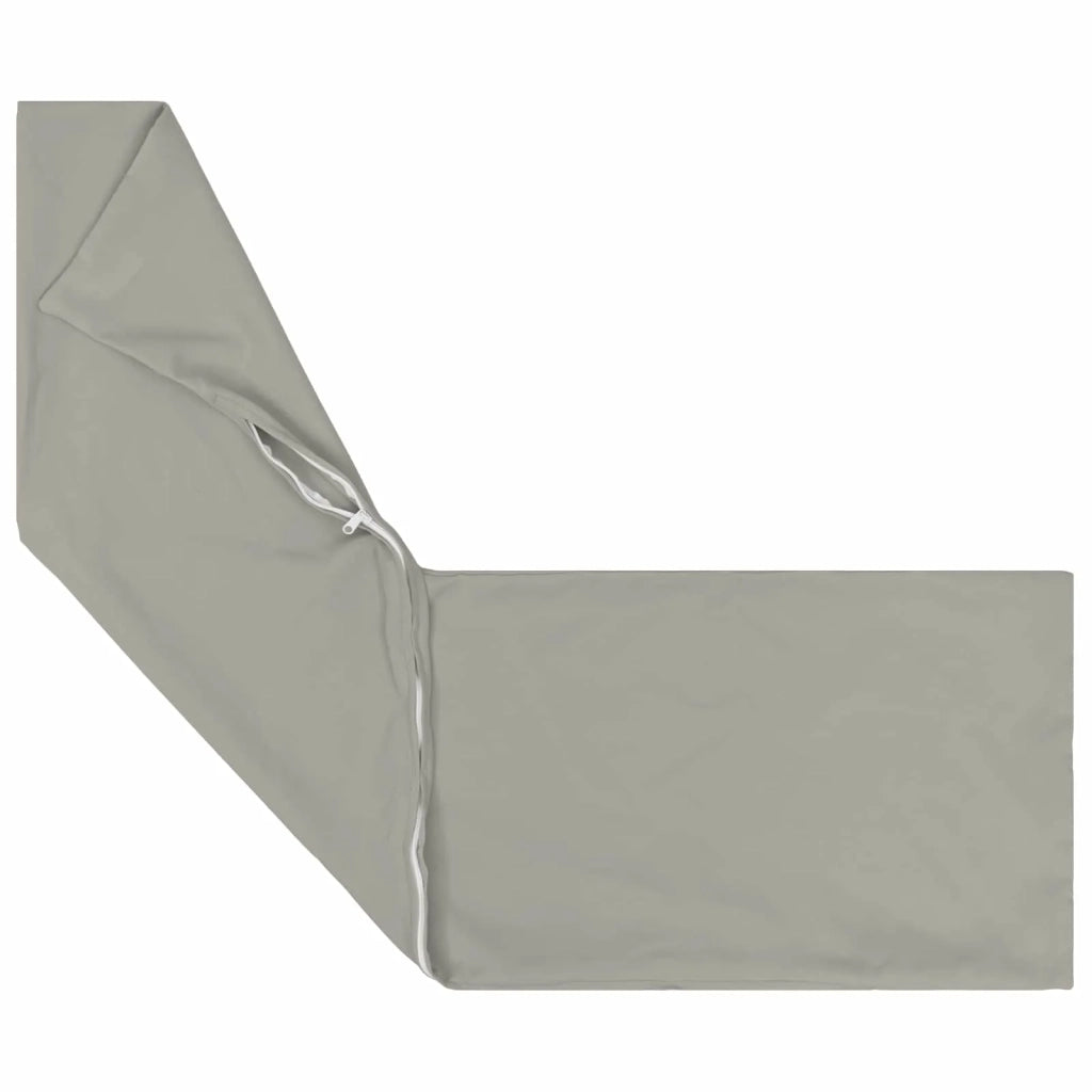 Federa 2 pcs HEERLEN Grigio 40 x 145 cm Poliestere 908968