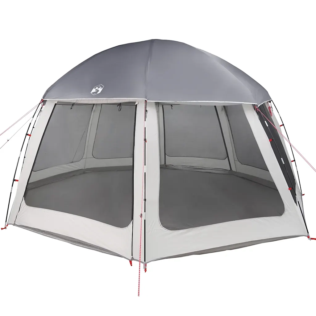 Tenda da piscina con Patta Rimovibile&Pareti in Rete 510x510 cm 4100636