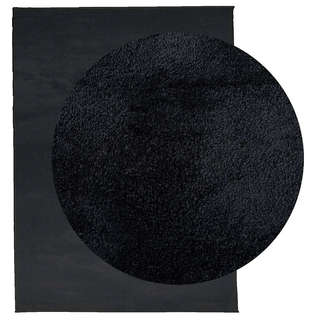Tappeto OVIEDO a Pelo Corto Nero 240x340 cm 375563