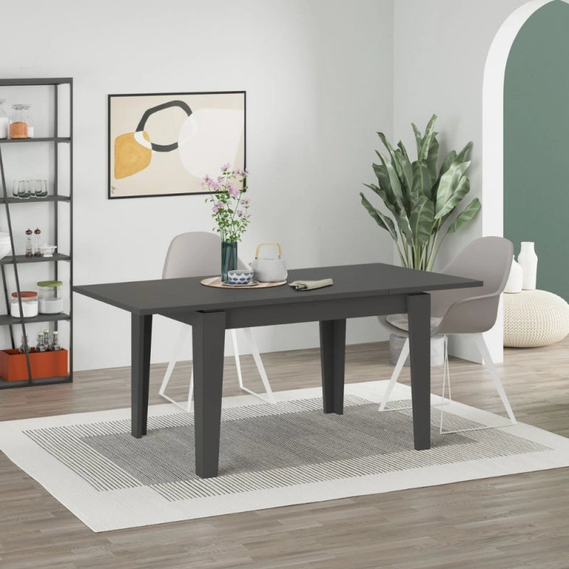Tavolo allungabile Megaron antracite 120x80 cm