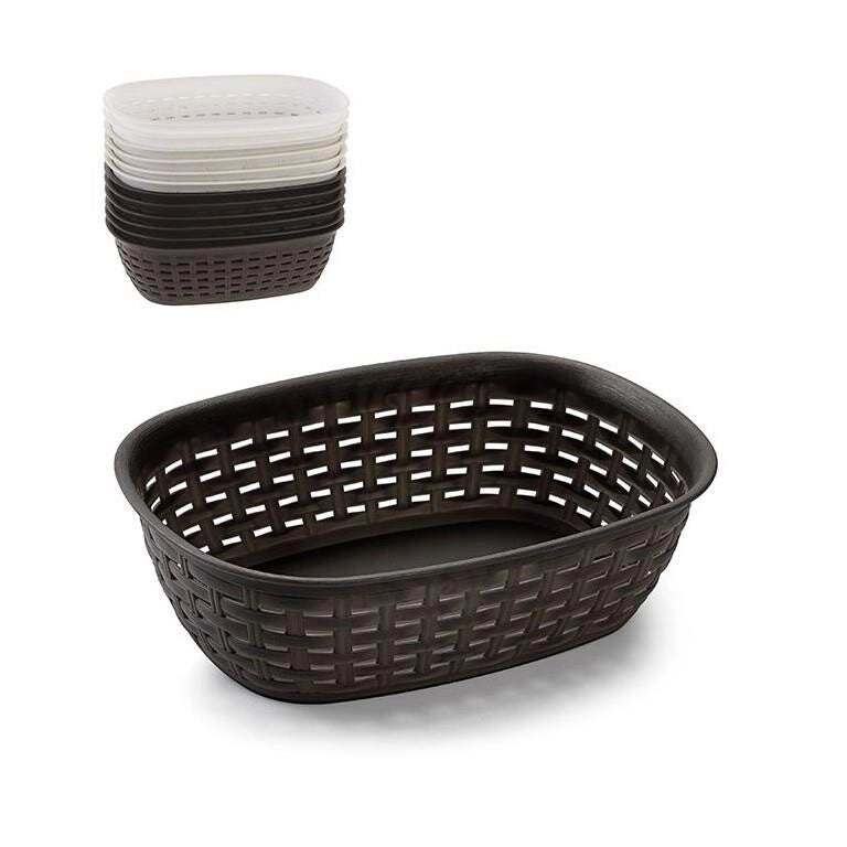 1 Pezzo Cestino Multiuso Cucina o Bagno 25,5 x 18 x 7,3 cm Vari Colori