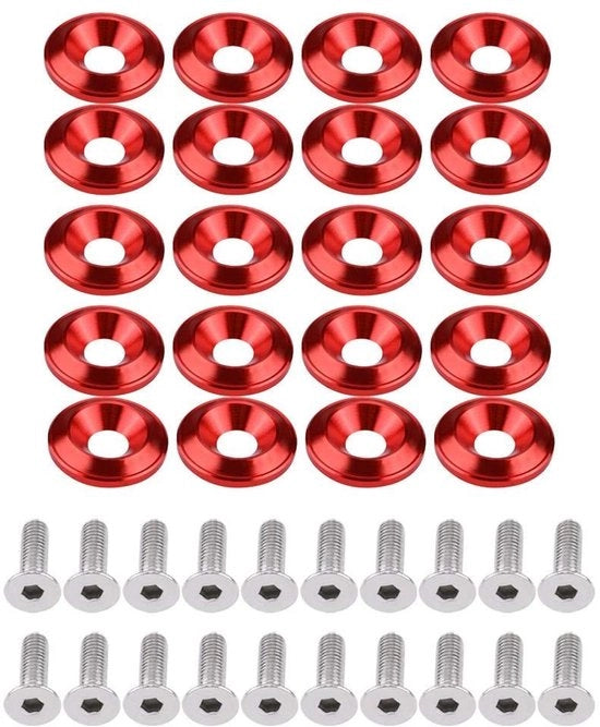 Kit di accessori in alluminio per lavastoviglie/bidet - 20 pezzi universale