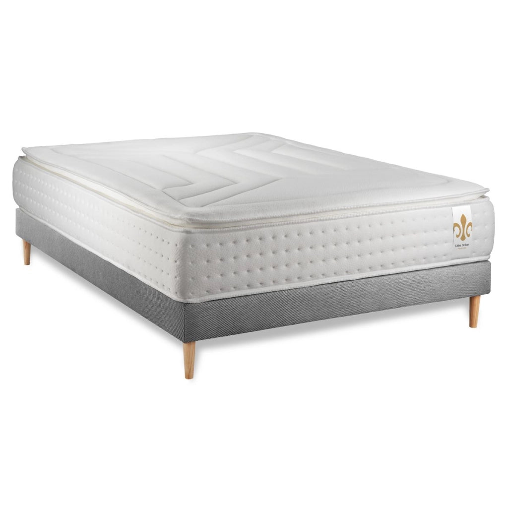 140x190 cm Set materasso e base - Vingt-Quatre PLUS