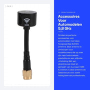 Accessori 5,8 GHz Antenna - Antenna a Direzione - Drone FPV - ABS - 3dBi Potenza - Nuovo di Zecca