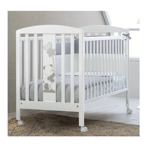Lettino infanzia pali 0127orsbs orsetto bianco