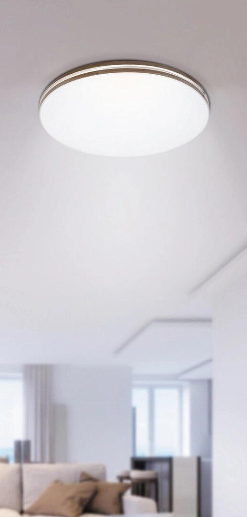 Plafoniera LED Rabalux Oscar2 tonda bianca Ø34 18W 4000K