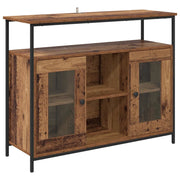 Credenza | Madia | Buffet da pranzo | Armadio da pranzo Legno vecchio 100 x 35 x 80 cm Legno multistrato