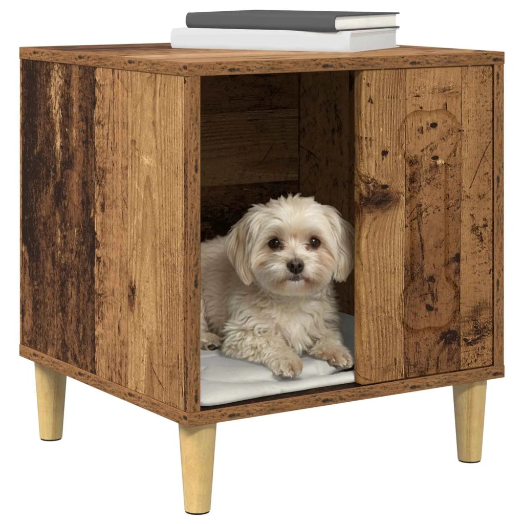 Cuccia per cani Legno vecchio 44 x 42 x 49 cm Legno multistrato CFW8810132