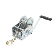 Verricello manuale da 900 kg con cavo d'acciaio da 4,8 mm x 10 m