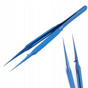 Pinzetta Dritta in Titanio BT-11 – Alta Precisione e Resistenza | Lunghezza 140 mm, Punta 0,15 mm