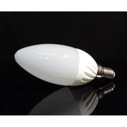 Trade Shop - Lampada Lampadina Led 4w Watt E14 Luce Bianca Calda Fredda Oliva In Ceramica -