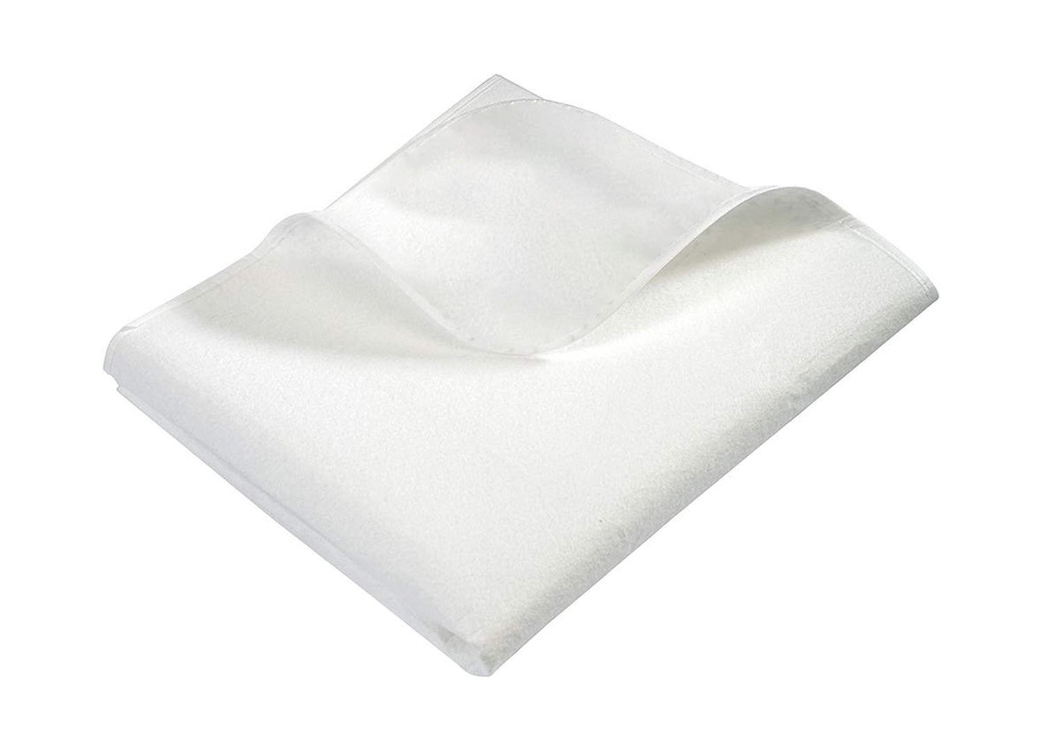 Coprirete In Feltro Anallergico Traspirante Con Lacci E Ganci Proteggi Doghe Lavabile Antiacaro Prodotto Italiano - Bianco - 130x190cm