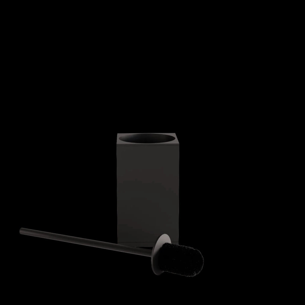 Spazzola Per Wc Mettalico B110 Matt Black
