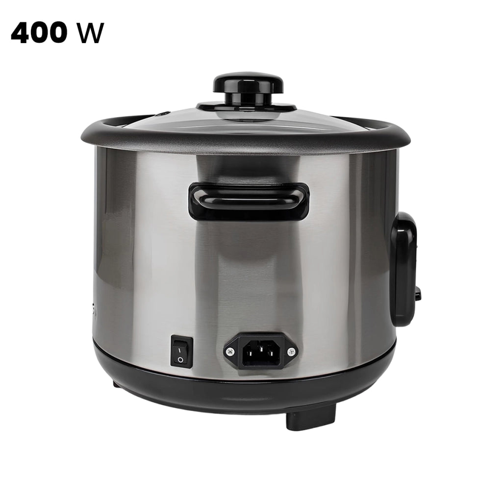 Cuociriso Elettrico 1L con Cestello Vapore Compatto e Mantenimento Caldo Argento MELISSA