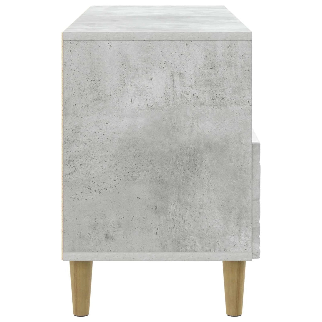Mobile TV 102 x 34,5 x 50 cm Grigio Cemento 895138