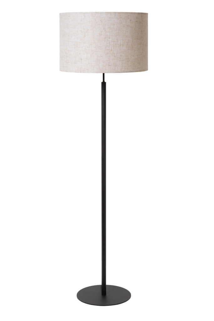 Lampada da terra MAYA japandi 1xE27 beige nero Lucide
