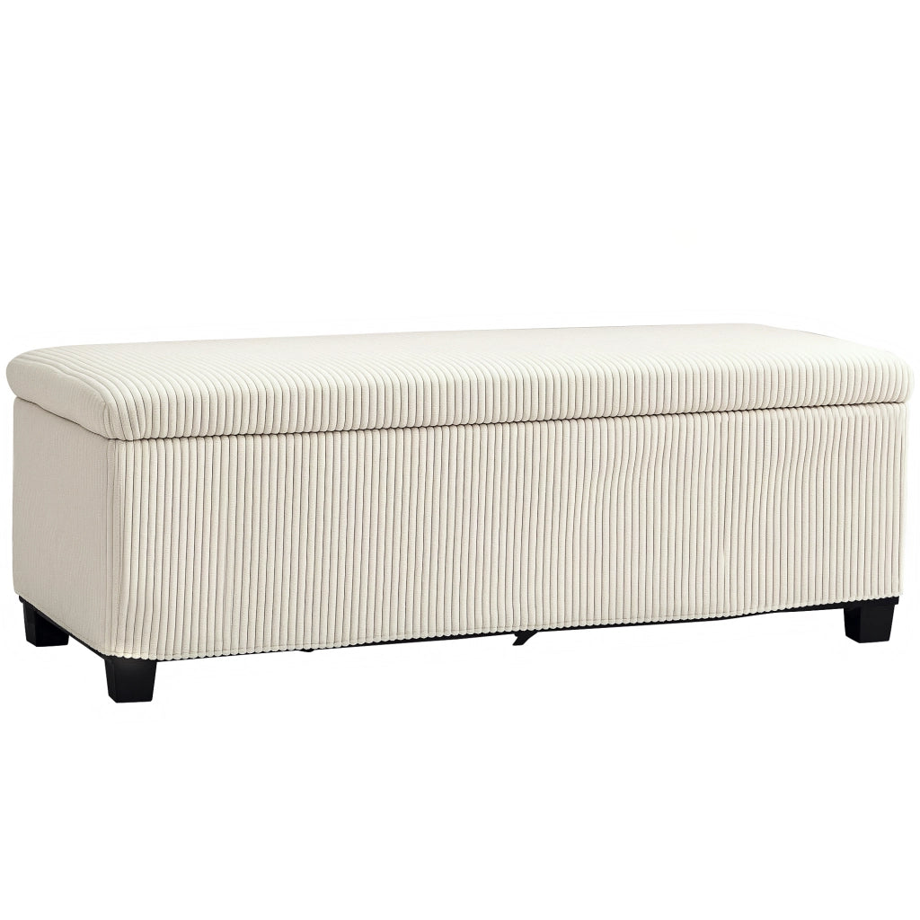 Divanetto con cassetti ¨C zephmum ¨C Beige, Cord, 90x