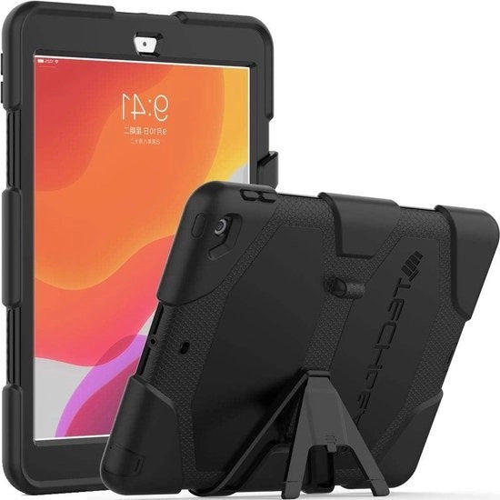 Casella di protezione per iPad 10.2 2021-2020-2019 protezione alta e resistente ai colpi con supporto rimovibile per bambini e scuole