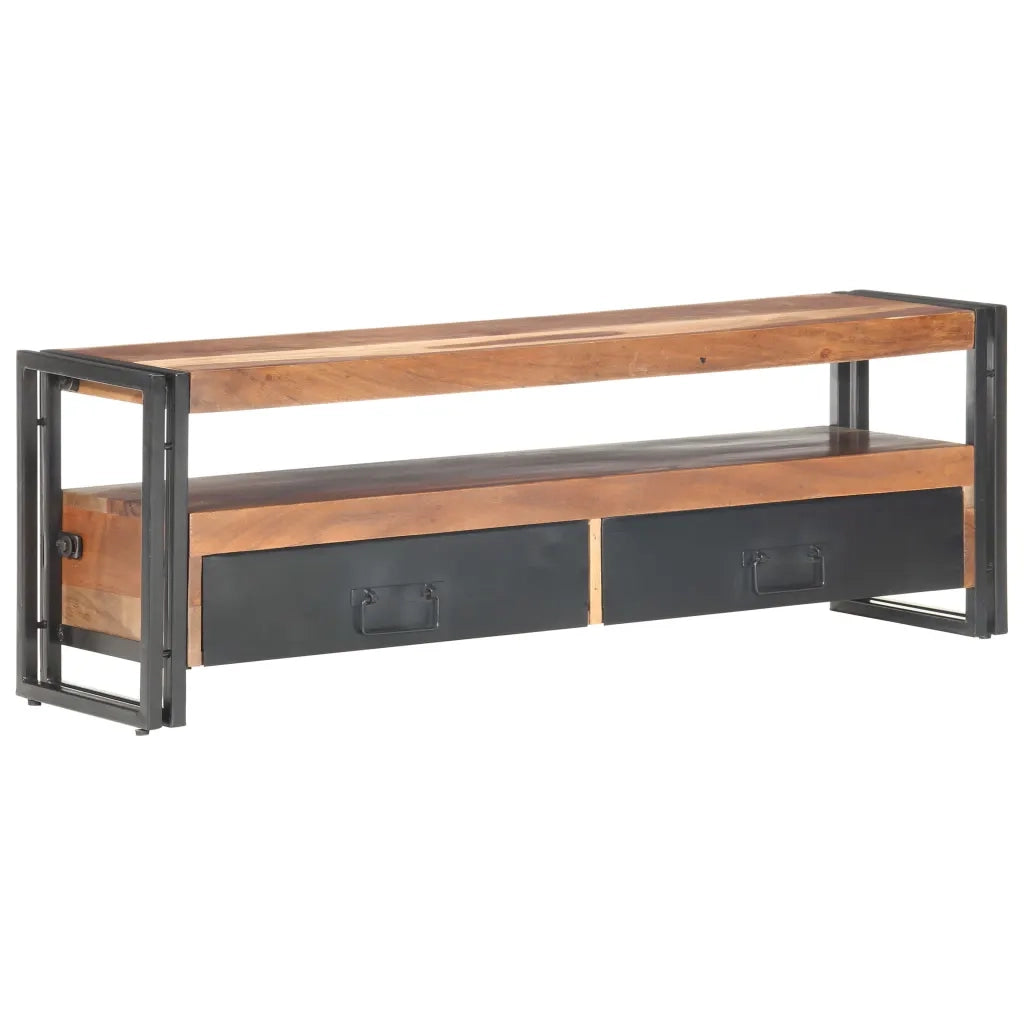 Mobile Porta TV 120x30x40 cm in Legno Massello 321554