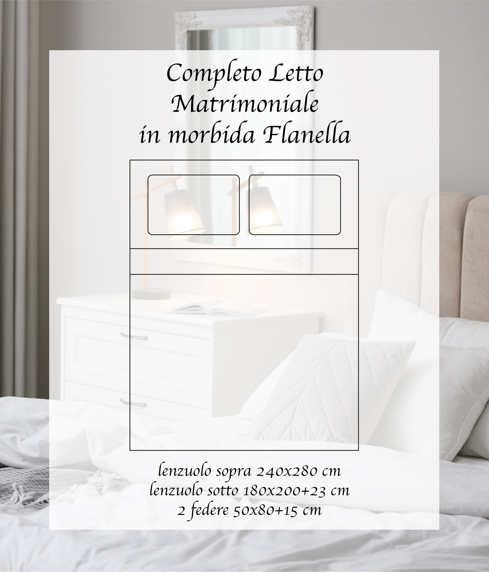 Completo Letto In Cotone Di Flanella Lenzuola Matrimoniali,Parure, Flanella Calda e Morbida,Anti Pilling Felpato Flanellato - Stv-FlourishRosa - Matrimoniale