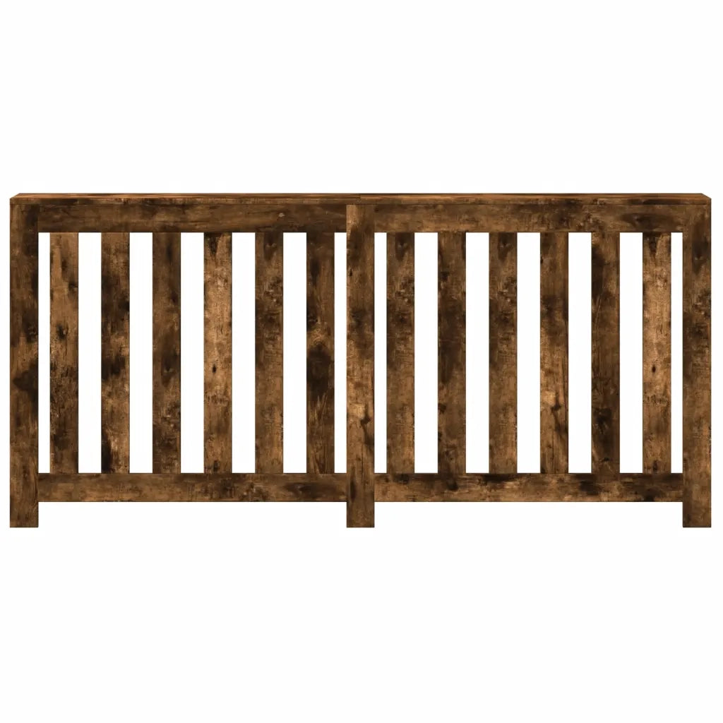 vidaXL Copertura Termosifone Rovere Fumo 175x20x82cm Legno Multistrato