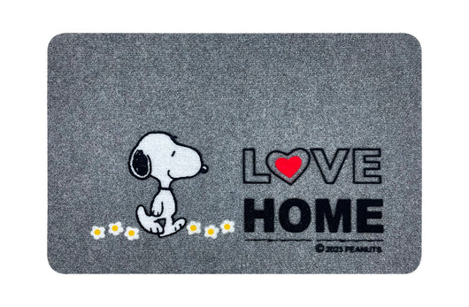 Peanuts Zerbino Ingresso Snoopy Originale Rettangolare 40 x 60 Cm Tappeto Ingresso Asciugapassi Tappetino Antiscivolo Interno Estero Originale Idea Regalo  - LoveHome