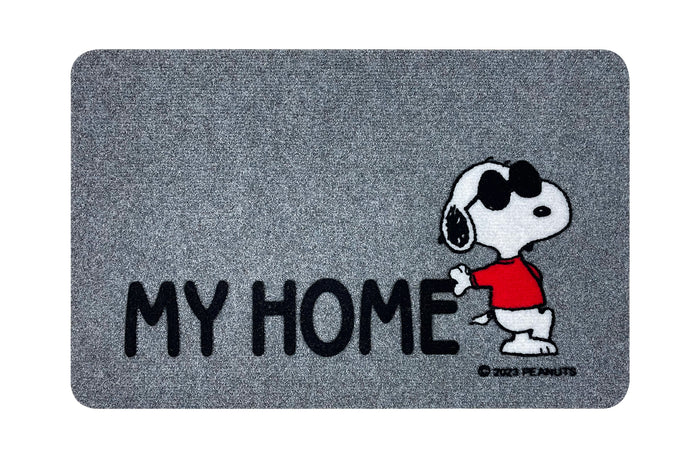 Peanuts Zerbino Ingresso Snoopy Originale Rettangolare 40 x 60 Cm Tappeto Ingresso Asciugapassi Tappetino Antiscivolo Interno Estero Originale Idea Regalo  - MyHome