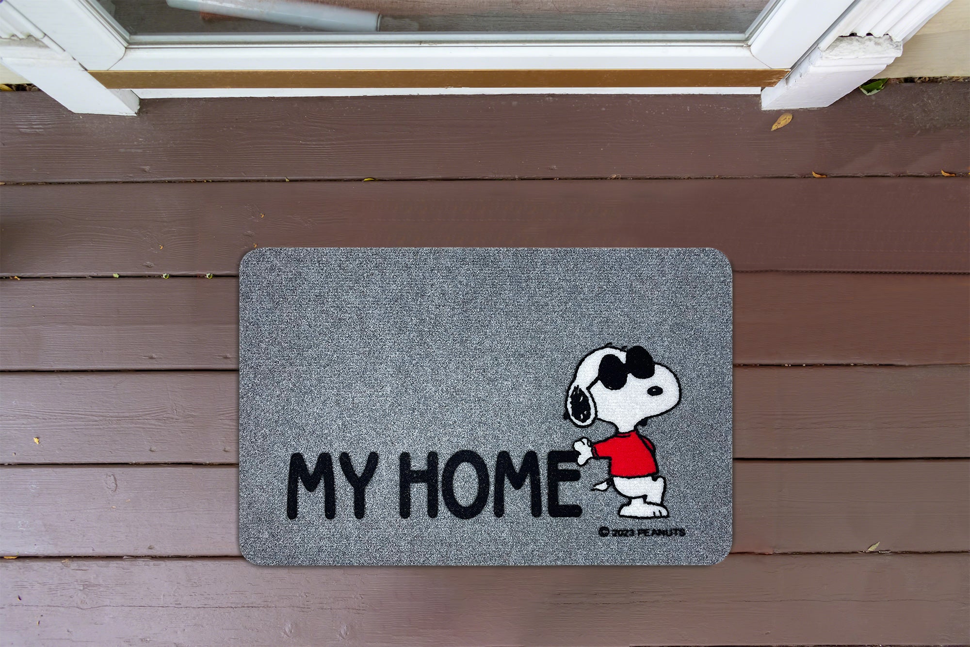 Peanuts Zerbino Ingresso Snoopy Originale Rettangolare 40 x 60 Cm Tappeto Ingresso Asciugapassi Tappetino Antiscivolo Interno Estero Originale Idea Regalo  - MyHome