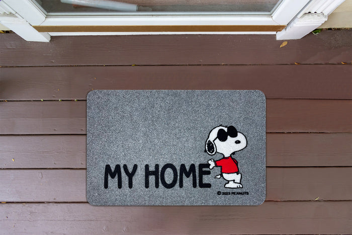 Peanuts Zerbino Ingresso Snoopy Originale Rettangolare 40 x 60 Cm Tappeto Ingresso Asciugapassi Tappetino Antiscivolo Interno Estero Originale Idea Regalo  - MyHome